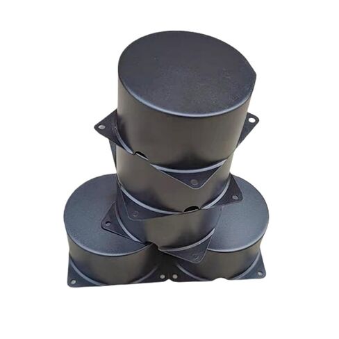 1 Set Black Protective Case Toroidal Transformer Accessories Parts Metal can Shield Shell for Toroidal Transformer(107mmx55mm_1 Set) in Kuwait