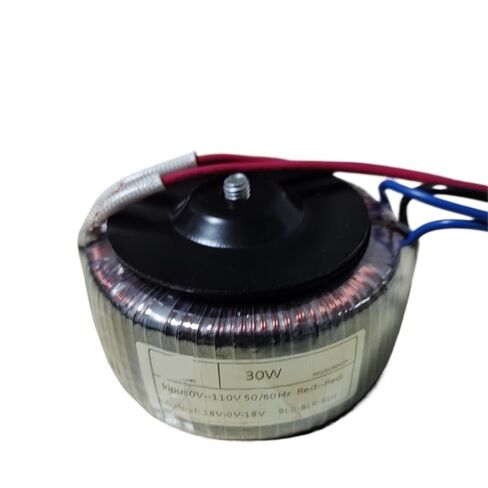 1pcs Toroidal Transformer 30W Input 110V Output 18V-0-18V Power Transformer for Amplifier(115v to 45v-0-45v) in Kuwait