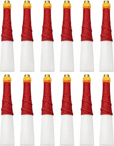 Practice Chanter Reeds Synthetic Plastic 12-Pieces for Scottish Highland Bagpipes - Red, Durable & Easy to Use in Kuwait