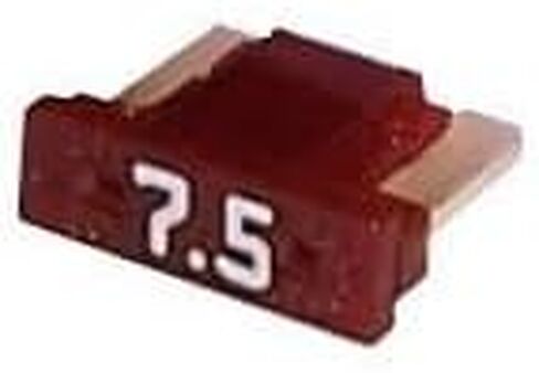 10 Pack 7.5 AMP APS ATT Slim Low Profile Mini Blade Fuse 7.5A Car Truck Boat Marine RV in Kuwait