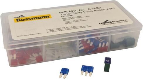 Bussmann (NO.136) ATR/ATL and FMM Micro Fuse Box Assortment in Kuwait