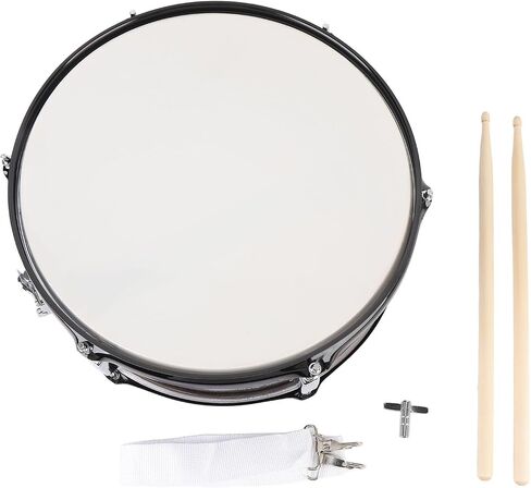 Powerful 14x5.5in Snare Drum Set Perfect, Blue Transparent Polyester Drumhead Drum Set for Musicians, with Superior Sound Quality in Kuwait