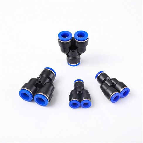 Tracheal Quick-Connect Connector Y-Type Three-Way Quick Plastic Py6Py4/8/10/12/14 Pneumatic 1Pcs(Py-14) in Kuwait