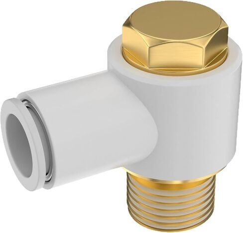 External Hexagonal Elbow KQ2V04-M5 KQ2V06-01S KQ2V08-02S KQ2V10-03S 12 1Pcs(S-KQ2V12-02S) in Kuwait