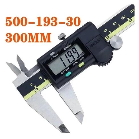 Caliper 150/200/300mm 500-197-30 LCD Digital Vernier Calipers 8in Measuring Stainless Steel(300mm 500-193-30) in Saudi Arabia
