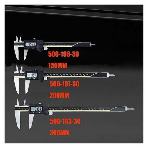 LCD Digital Caliper Vernier 150mm 500-197-30 Calipers 8in Measuring Stainless Steel in Saudi Arabia