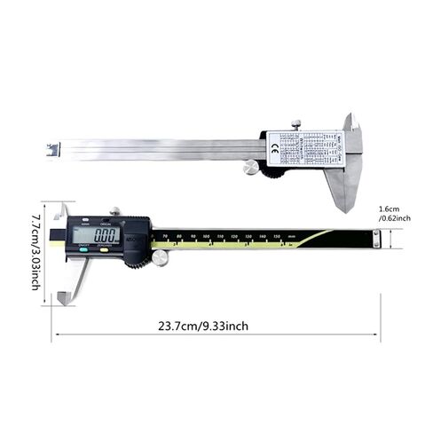 Digital Vernier Caliper 0-150mm 6/8/12in Measuring Stainless Steel in Saudi Arabia