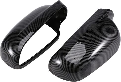 Carbon FiberSide Rear View Mirror Cover Replacement Fit for Bora 1998-2009 in Kuwait