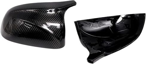 Upgrade M Shells Rearview Cap Fit for X3 X4 X5 X6 X7 G01 G02 G05 G06 G07 18-22 Real Carbon Fiber Pattern Mirror Cover in Kuwait