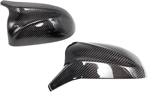 Upgrade M Shells Rearview Cap Fit for X3 X4 X5 X6 X7 G01 G02 G05 G06 G07 18-22 Real Carbon Fiber Pattern Mirror Cover in Kuwait