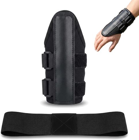 NADUSEP Golf Wrist Brace with Arm Band, Golf Swing Training Aid Kit to Correct Wrist Angle, Improve Swing Plane & Build Muscle Memory – Golf Swing Trainer for Beginners and Practice in Kuwait