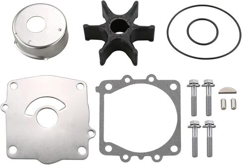 61A-W0078-01-00 Water Pump Impeller Repair Kit for Yamaha Outboard V6 V8 150 175 200 225 250 300 HP VMAX Boat Motor Engine Rebuild Service Parts Replacement Sierra Marine 18-3395 in Kuwait