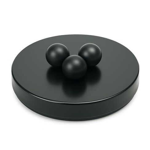 A.C.I.L. 100 x Hard Nylon Precision Balls – .68 Cal. Reusable Training Balls for Target Practice & Marker Compatibility – Durable Solid Nylon Spheres (Black) in Kuwait