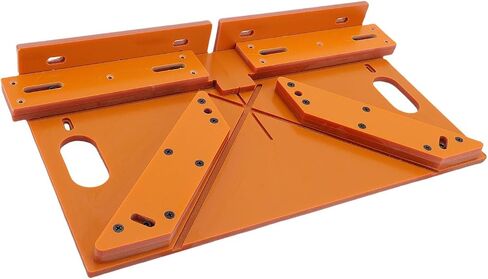 Door Casing Cutting Assistant, Miter Guide 20mm Thick Cutting Model, Aluminum Backrest Clamp Stable, Synthetic Cardboard Material, Suitable for Various Decoration in Kuwait
