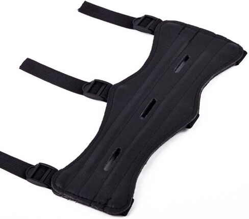Leather Arm Guard with 3 Adjustable Straps for traditional Bow Hunting Protector for Left and Right Hand Training in Saudi Arabia