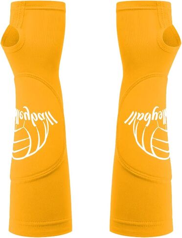Volleyball Forearm Protectors Breathable Polyester Arm Sleeve Anti Slip Arm Guards for Injury Anti Slip Guards in Kuwait
