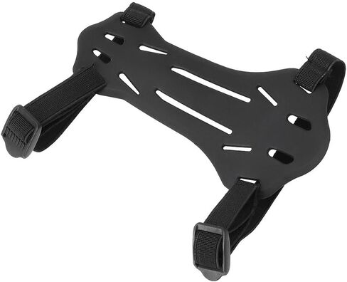 Recurve Compound for Bow Arm Guard 15x7x0.5cm Rubber Material Lightweight 17g Black Forearm Protection Shield for Hunting and Target Practice Adjustable Size for Adult Youth (Black) in Kuwait
