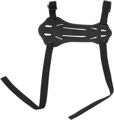 Recurve Compound for Bow Arm Guard 15x7x0.5cm Rubber Material Lightweight 17g Black Forearm Protection Shield for Hunting and Target Practice Adjustable Size for Adult Youth (Black) in Kuwait