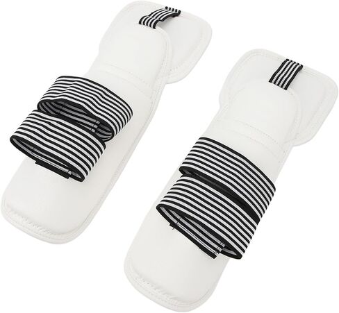 Taekwondo Arm Protectors, EVA Foam PU Matte Surface Flexible Thickened with Elastic Forearm Connection, for Training and Competition in Kuwait