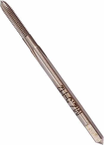 Eujgoov M2.5x0.45mm HSS Metric Thread Tap Straight Flute Machine Tap with Clean Flute Geometry for Internal Thread Cutting in Hard Materials in Kuwait