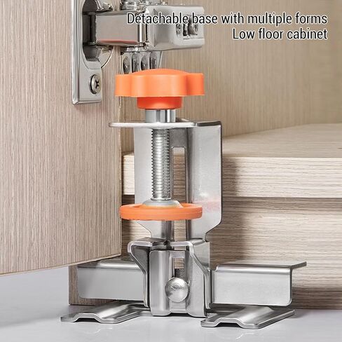 Precise Cabinet Door Mounting Template, Efficient Stainless Steel Support Arm for Easy Installation for Kitchen and Bathroom Cabinets in Kuwait