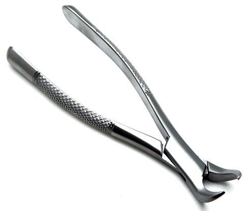 Forceps 23 Cow Horn Lower Molar Root Teeth Dental Extraction Surgical Instruments in Kuwait