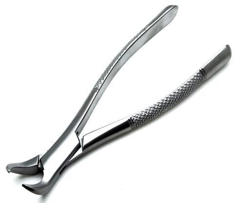 Forceps 23 Cow Horn Lower Molar Root Teeth Dental Extraction Surgical Instruments in Kuwait