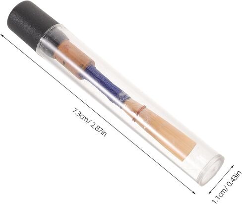 Kisangel Oboe Reeds for Beginners: Medium Soft Double Reed with Storage Tube - C Key Woodwind Accessory for Student Practice and Orchestra Performance in Kuwait