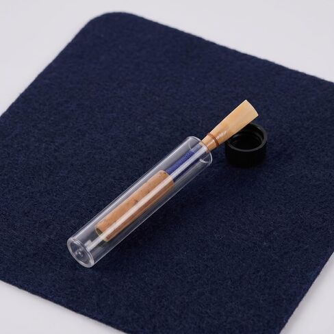 Kisangel Oboe Reeds for Beginners: Medium Soft Double Reed with Storage Tube - C Key Woodwind Accessory for Student Practice and Orchestra Performance in Kuwait
