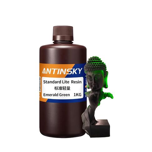 طابعة Antinsky Standard Lite الراتنج ثلاثية الأبعاد راتنج المعالجة بالأشعة فوق البنفسجية 405 نانومتر فوتوبوليمر لشاشات الكريستال السائل/DLP نشاط عالي، دقة عالية، انكماش منخفض، معالجة سريعة، ثبات رائع، رائحة منخفضة، طلاء أرجواني 1 كجم in Kuwait