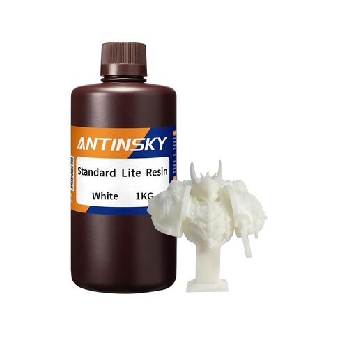 طابعة Antinsky Standard Lite الراتنج ثلاثية الأبعاد راتنج المعالجة بالأشعة فوق البنفسجية 405 نانومتر فوتوبوليمر لشاشات الكريستال السائل/DLP نشاط عالي، دقة عالية، انكماش منخفض، معالجة سريعة، ثبات رائع، رائحة منخفضة، طلاء أرجواني 1 كجم in Kuwait
