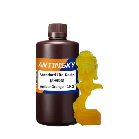 طابعة Antinsky Standard Lite الراتنج ثلاثية الأبعاد راتنج المعالجة بالأشعة فوق البنفسجية 405 نانومتر فوتوبوليمر لشاشات الكريستال السائل/DLP نشاط عالي، دقة عالية، انكماش منخفض، معالجة سريعة، ثبات رائع، رائحة منخفضة، طلاء أرجواني 1 كجم in Kuwait