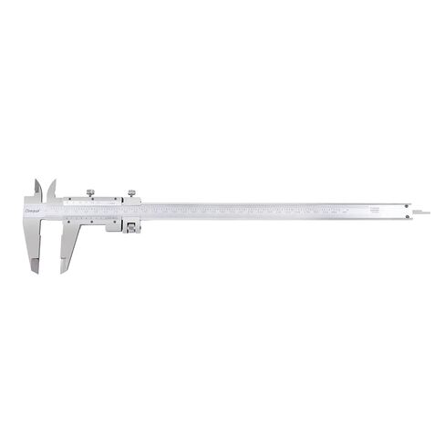 فرجار Dasqua Vernier 0-300 مم / 0-12 بوصة | أداة قياس دقيقة من الفولاذ المقاوم للصدأ، تدرج 0.02 مم / 0.001 بوصة، دقة ±0.03 مم، معيار DIN862، برغي قفل وضبط دقيق in Kuwait