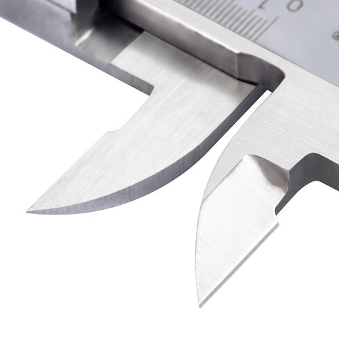 فرجار Dasqua Vernier 0-300 مم / 0-12 بوصة | أداة قياس دقيقة من الفولاذ المقاوم للصدأ، تدرج 0.02 مم / 0.001 بوصة، دقة ±0.03 مم، معيار DIN862، برغي قفل وضبط دقيق in Kuwait