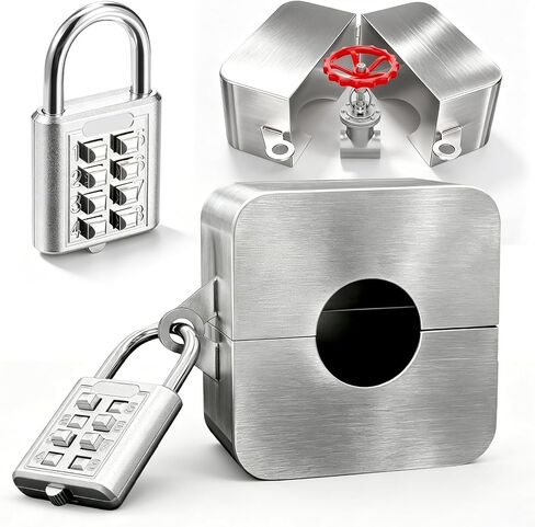 قفل صنبور خارجي، معدن عالي التحمل، لمقابض صمامات قطر 1 بوصة إلى 2.95 بوصة، حنفيات الحديقة in Kuwait