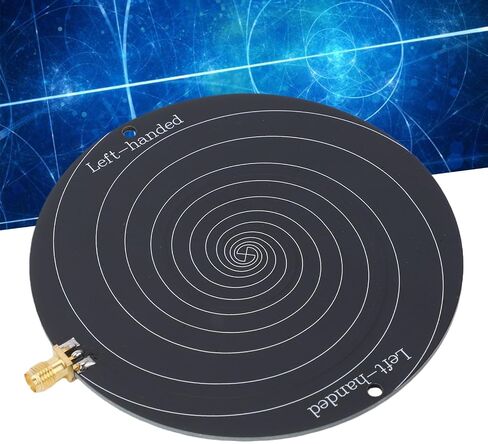 Zopsc Circularly Polarized Antennae UWB Surveyor Antenna Wideband Equiangular Spiral Antenna 0.51-10GHz LHCP RHCP 3-6dBi Gain with SMA Female for Direction Finding Spectrum Analys in Saudi Arabia