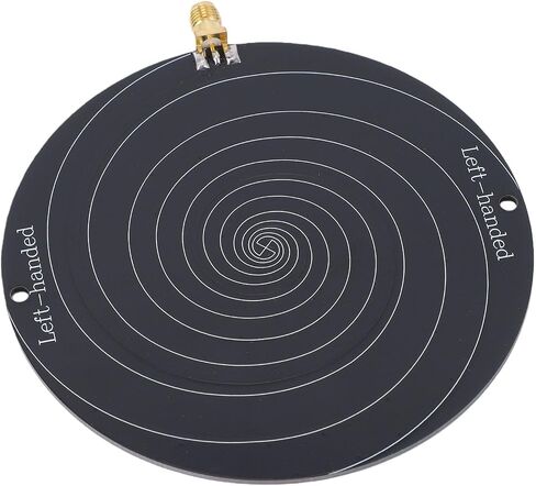Zopsc Circularly Polarized Antennae UWB Surveyor Antenna Wideband Equiangular Spiral Antenna 0.51-10GHz LHCP RHCP 3-6dBi Gain with SMA Female for Direction Finding Spectrum Analys in Saudi Arabia