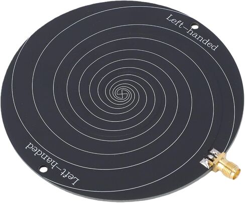 Zopsc Circularly Polarized Antennae UWB Surveyor Antenna Wideband Equiangular Spiral Antenna 0.51-10GHz LHCP RHCP 3-6dBi Gain with SMA Female for Direction Finding Spectrum Analys in Saudi Arabia