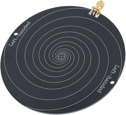 Zopsc Circularly Polarized Antennae UWB Surveyor Antenna Wideband Equiangular Spiral Antenna 0.51-10GHz LHCP RHCP 3-6dBi Gain with SMA Female for Direction Finding Spectrum Analys in Saudi Arabia