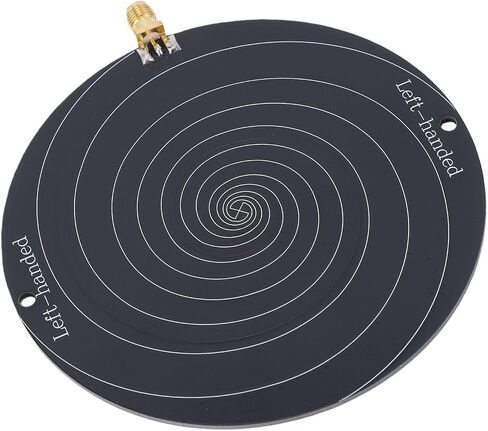Zopsc Circularly Polarized Antennae UWB Surveyor Antenna Wideband Equiangular Spiral Antenna 0.51-10GHz LHCP RHCP 3-6dBi Gain with SMA Female for Direction Finding Spectrum Analys in Saudi Arabia