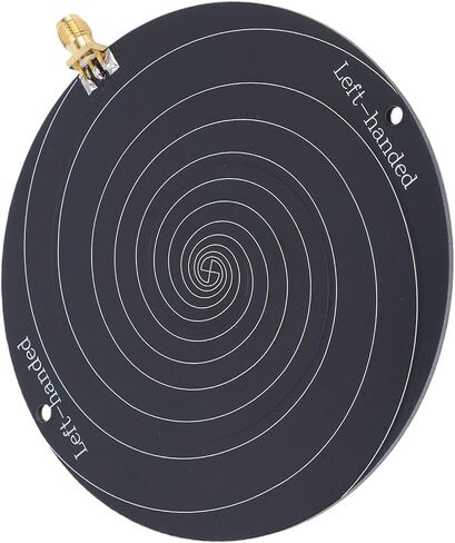 Zopsc Circularly Polarized Antennae UWB Surveyor Antenna Wideband Equiangular Spiral Antenna 0.51-10GHz LHCP RHCP 3-6dBi Gain with SMA Female for Direction Finding Spectrum Analys in Saudi Arabia