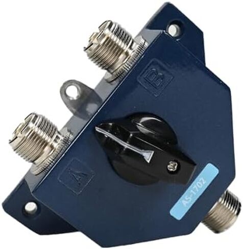 AS-1702 2-Position HF/VHF/UHF Antenna Switch with SO-239 Connectors 2.5kW in Saudi Arabia