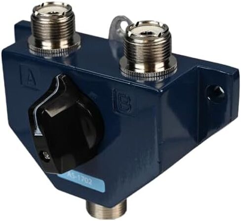 AS-1702 2-Position HF/VHF/UHF Antenna Switch with SO-239 Connectors 2.5kW in Saudi Arabia