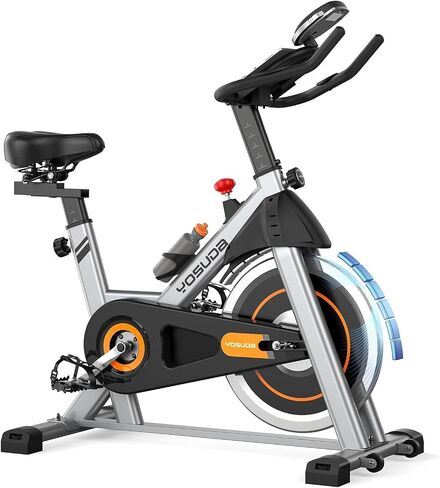 YOSUDA PRO Magnetic Exercise Exercise Bike for Home, Stationary Indoor Cycling Bike with Exclusive App, 300 LB Weight Capacity, Quiet Magnetic Resistance, Spin Bike for Weight Loss & Cardio Training in Saudi Arabia