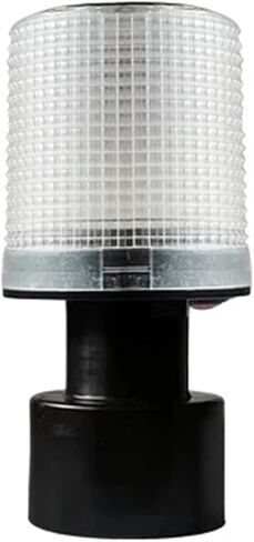 1 قطعة تعمل بالطاقة الشمسية LED تحذير ضوء البناء عقبة المرور ستروب ضوء برج إشارة الصيد قارب انفجار مصباح (أحمر) in Kuwait