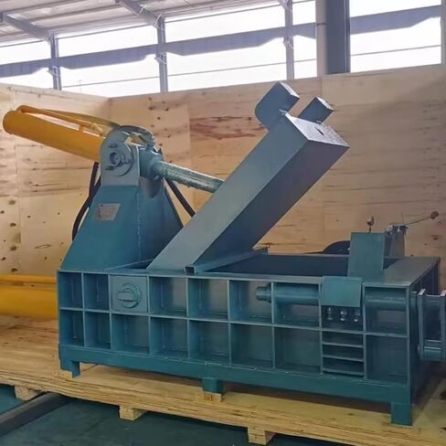 Automatic Horizontal Metal Baler 160T – Scrap Metal Recycling, Vehicle Dismantling, and Resource Recovery Applications in Kuwait