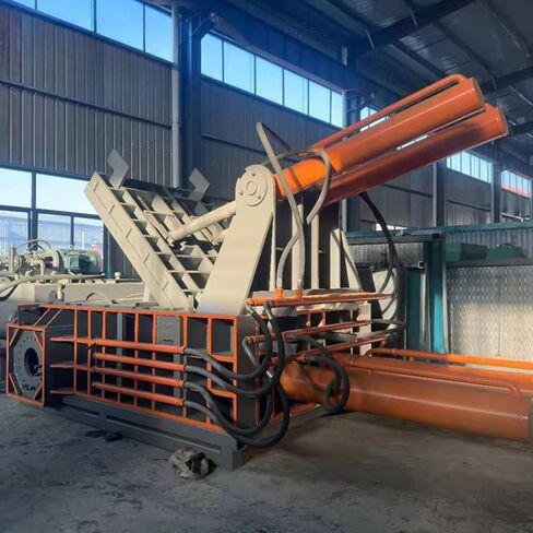 Automatic 120T Scrap Metal Baler Press – Vehicle Recycling, Steel, Aluminum and Copper Processing for Industrial Use in Kuwait