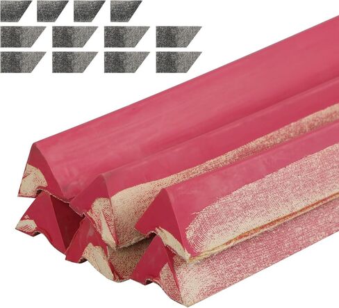 طقم استبدال مصد طاولة البلياردو K66 مقاس 42 بوصة 8 أقدام مكون من 6 قطع، وسائد مطاطية ممتازة مع واجهات وسادة، DIY لطاولات البلياردو في المنزل والنادي in Kuwait