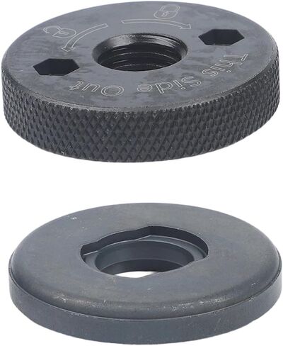 طقم الحافة الخارجية المعدنية لنماذج طاحونة الزوايا DCG405 DCG414 قطعة بديلة N484250 391969-00 مجموعة صامولة قفل سوداء لتثبيت واقي القرص in Kuwait