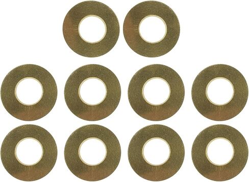 10 Diy Wafer Pcs Pickup Brass Acoustic 50mm Guitar Drum Discs Buzzer Loudspeaker Piezo in Kuwait